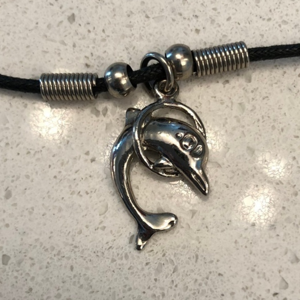 Silver Dolphin Necklace